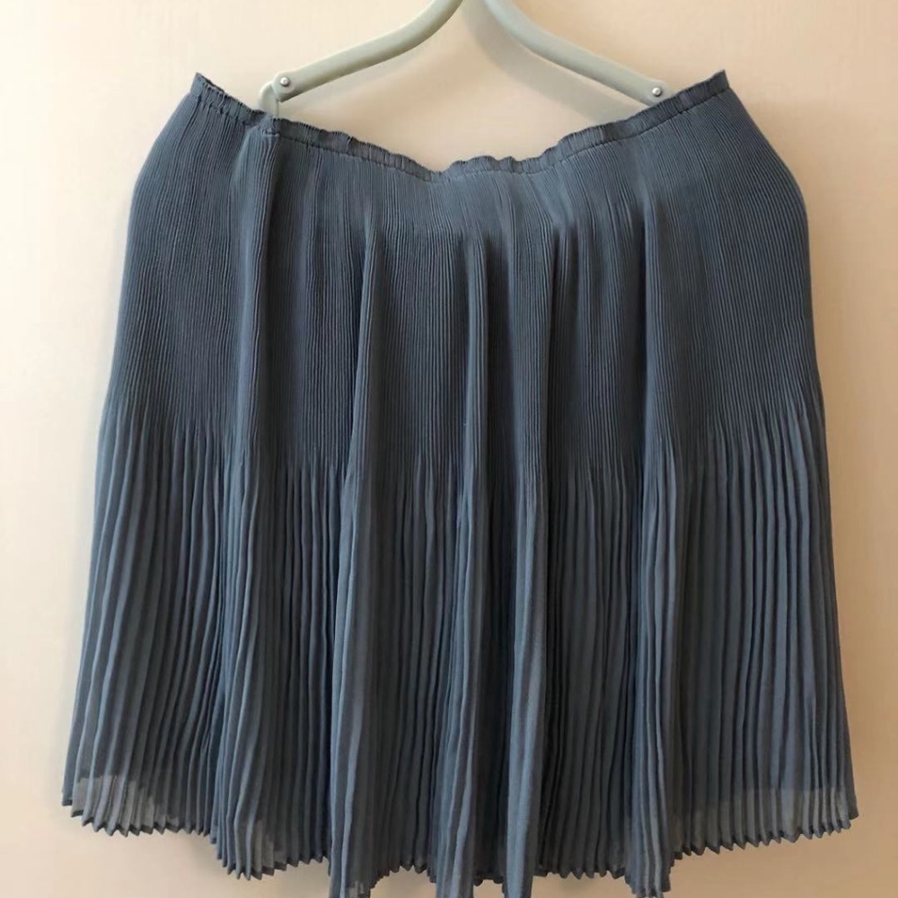 Blue and Green Skirt